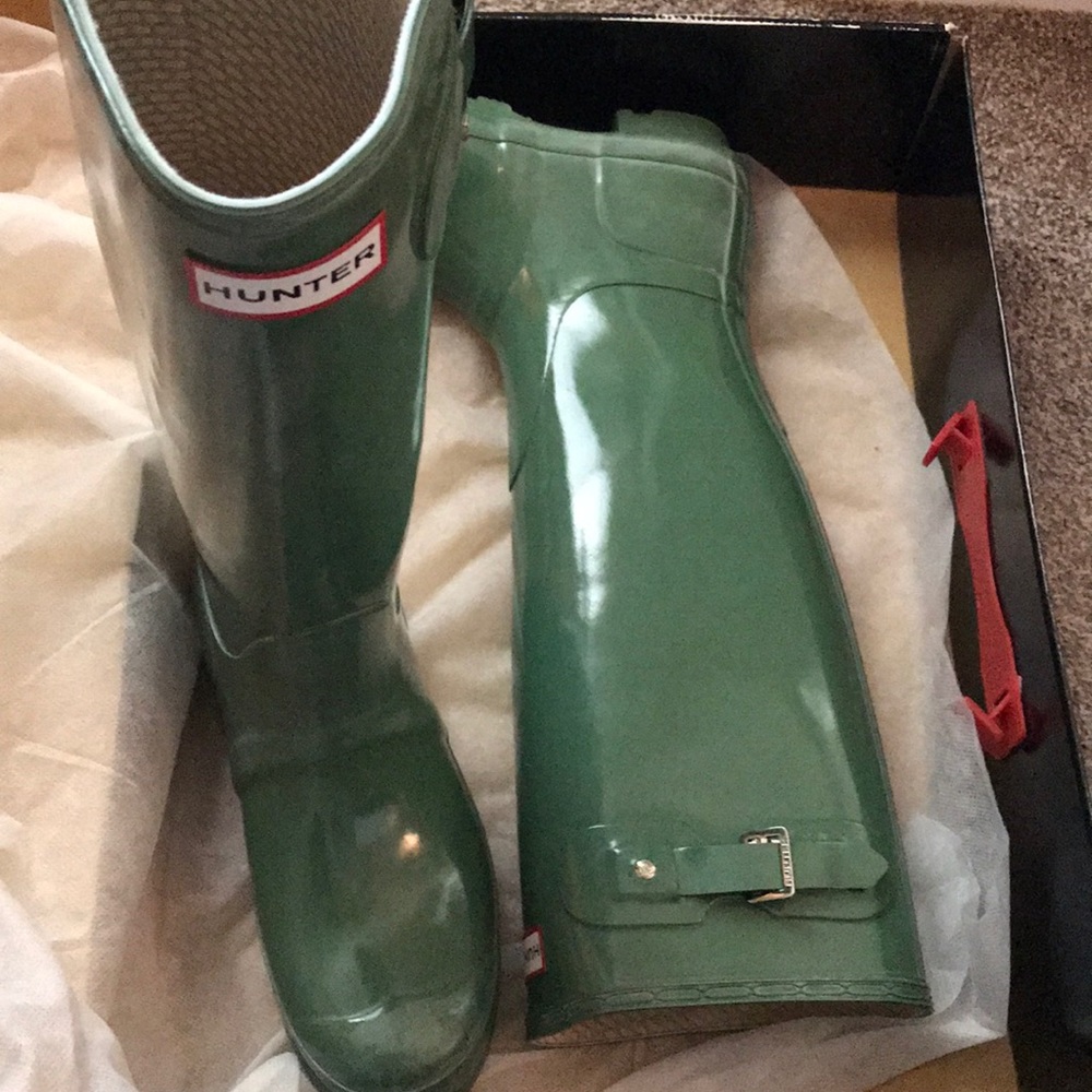 Hunter Rain Boots - Green